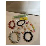 Assorted stretch bracelets