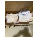 Collection of crocheted  pillowcases, and ladies