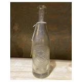 Embossed three rivers Dr Pepper bottle, Austin,