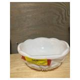 Vintage Toltec pottery McKee glass 8 inches round