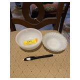 Vintage Fire King oven ware bowls