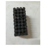 Pittsburgh 36 pc 3/8" steel stamp set