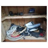 Asst hydraulic hoses, air hose, dryer ducting,