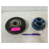 Simmons cast iron well seal, and a super heavy