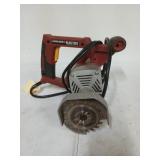 Chicago electric 3-3/8" blade toe kick saw, works