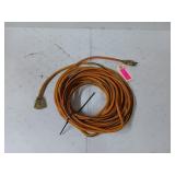 Yellow-orange 50 ft extension cord