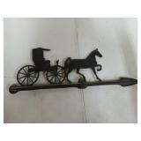 Metal weathervane arrow 7x18