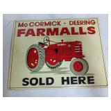 McCormick - deering metal sign 10x13