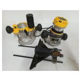 DeWalt DW618 electric router, DW6182 plunge