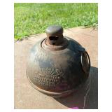 The Toledo torch smudge pot