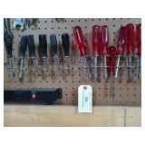 2 racks asst nut drivers