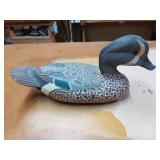 11 inch painted wood duck decoy