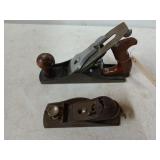 Two beautiful hand planers, one is a Stanley