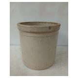 8 in Crock pottery, has some chips