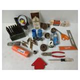 Lots of useful things, including taps,