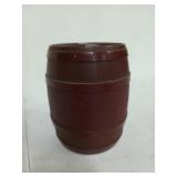 Classic tobacco barrel w/ tobacco 6x5