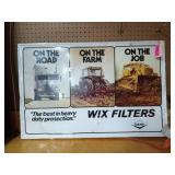 Wix filters metal sign 23.5 x 35.5