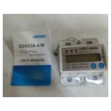 Hiking single-faced smart meter, new