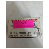 22 rds 12 ga 2 3/4" 1 oz 8 lead shot