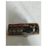 20 rds 25-06 REM 115 gr ballistic silvertip
