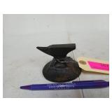 Miniature desktop cast iron anvil