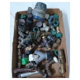 Asst water faucets, connectors, splitters,