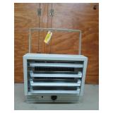 Hanging mount electric heater