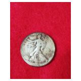 1941 S walking liberty half dollar