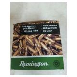 200 +/- rds .22 LR HP