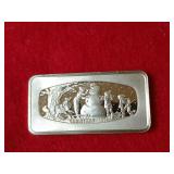 Christmas 1974 the Franklin mint 500 grain solid