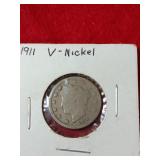 1911 V nickel