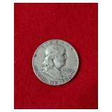 1952 Franklin half dollar