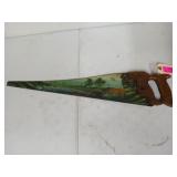Hand painted saw