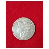 1921 S Morgan silver dollar