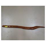 Carved wood stick 45"
