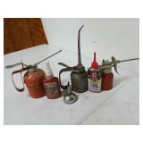 Asst oil cans, Loctite, 3-in-one oil