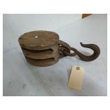 4" shiv 14" tall w/ hook