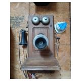 Antique Kellogg crank telephone