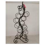 36-in wine rack, with room for 12 bottles