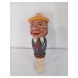 Cute wooden wine stopper