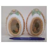 2 panorama Easter eggs made out of sugar