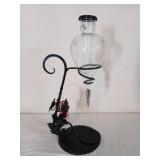 Vintage Glass Wine Aerator Decanter with a