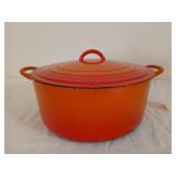 Le creuset enameled Dutch oven 12"