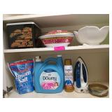 Half full jug of Downy fabric softener, Epsom