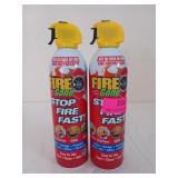 2 new fire gone stop Fire fast fire suppressions