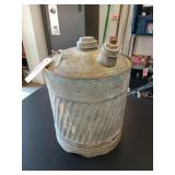 5 gallon galvanized gas can