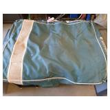 Large teal Kong dog bed