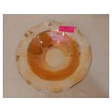 Carnival glass bowl 11.5"