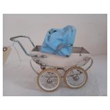 Small metal doll carriage 8.5 x 11 x 6.25