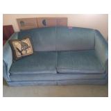 Blue sleeper sofa